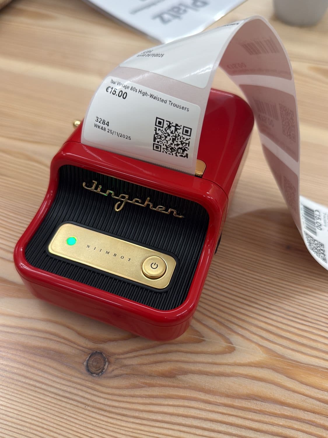 Jingchen Niimbot Portable Thermal Label Printer