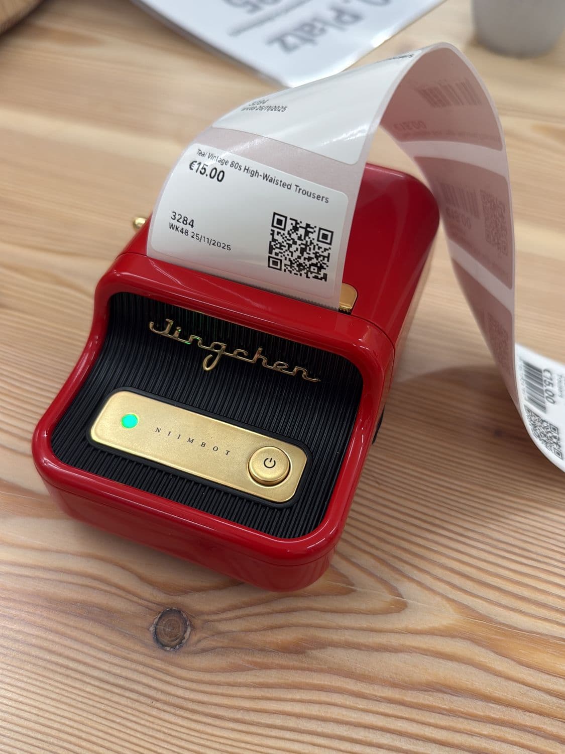 Jingchen Niimbot Portable Thermal Label Printer 2