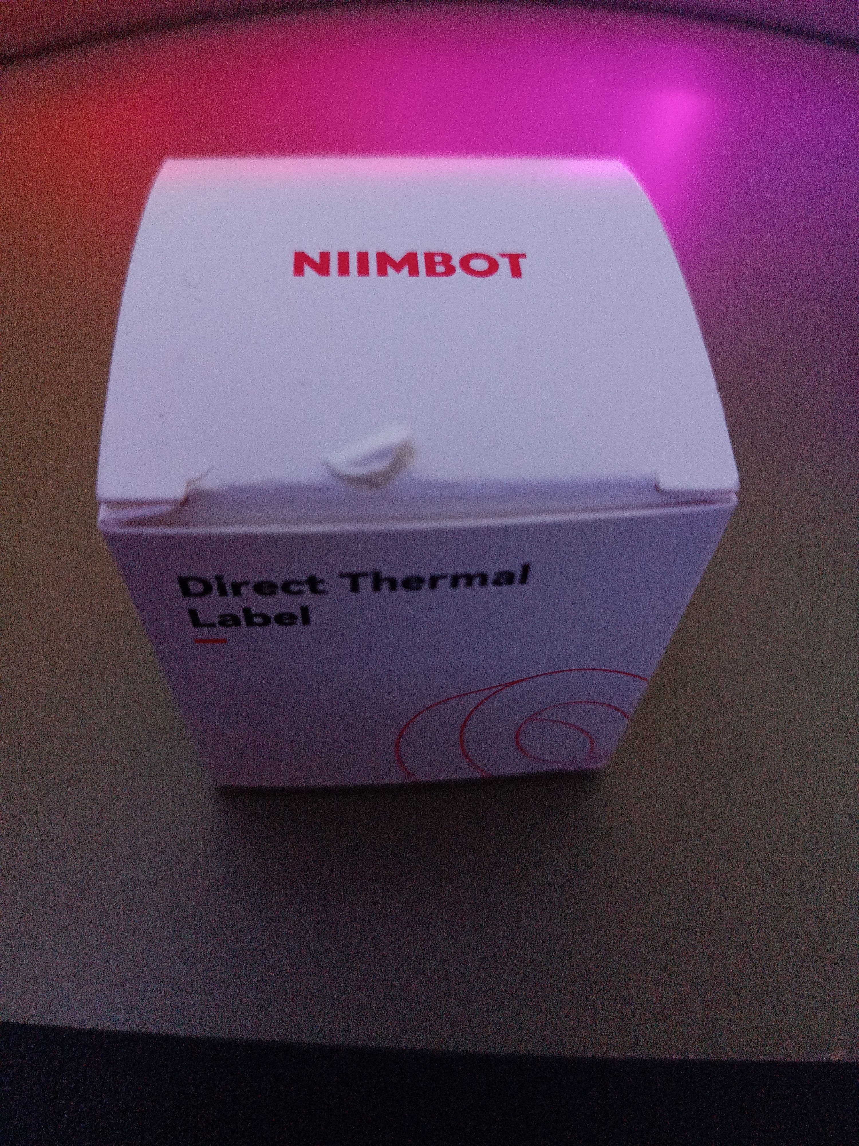 NIIMBOT Direct Thermal Label Printer Box