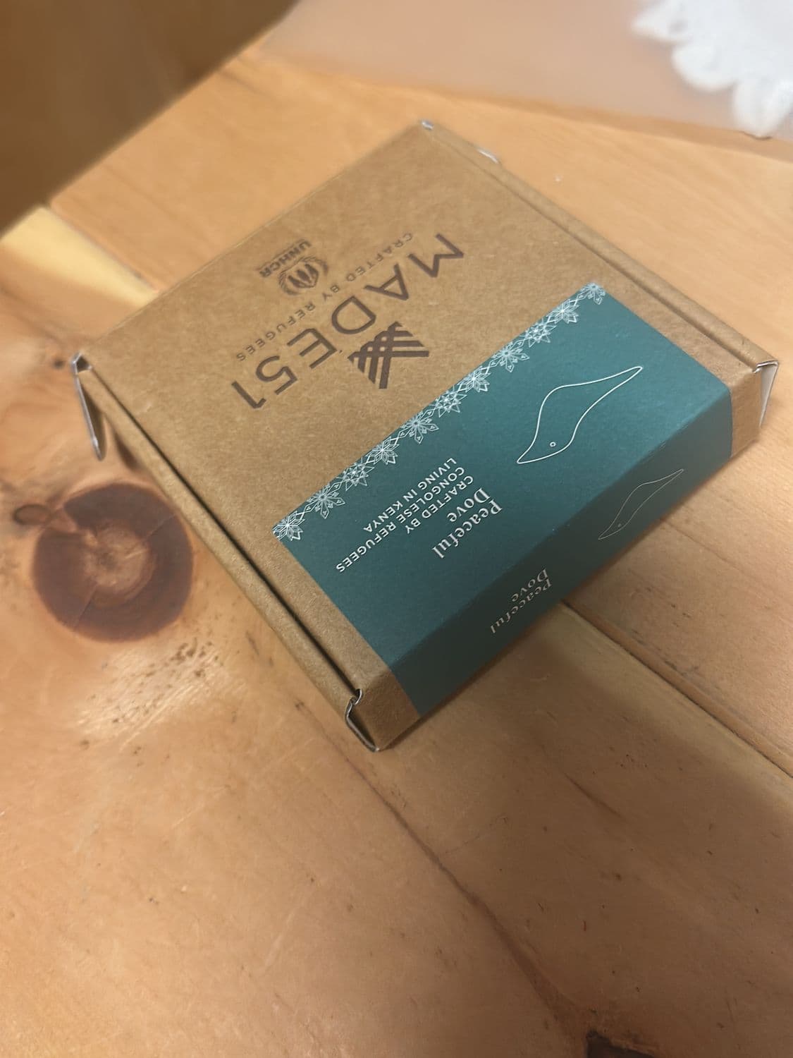 Made51 UNHCR Refugee Craft Jewelry Box - Handmade Congolese Artisanal Product 1