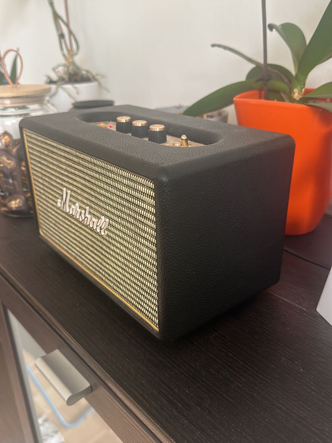 Marshall Acton Bluetooth Speaker - Black & Gold 2