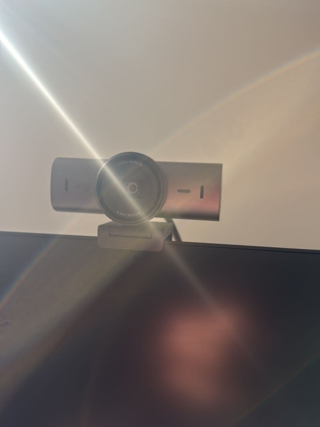 Logitech Ultra-Wide 4K Webcam with 8.5MP Sensor