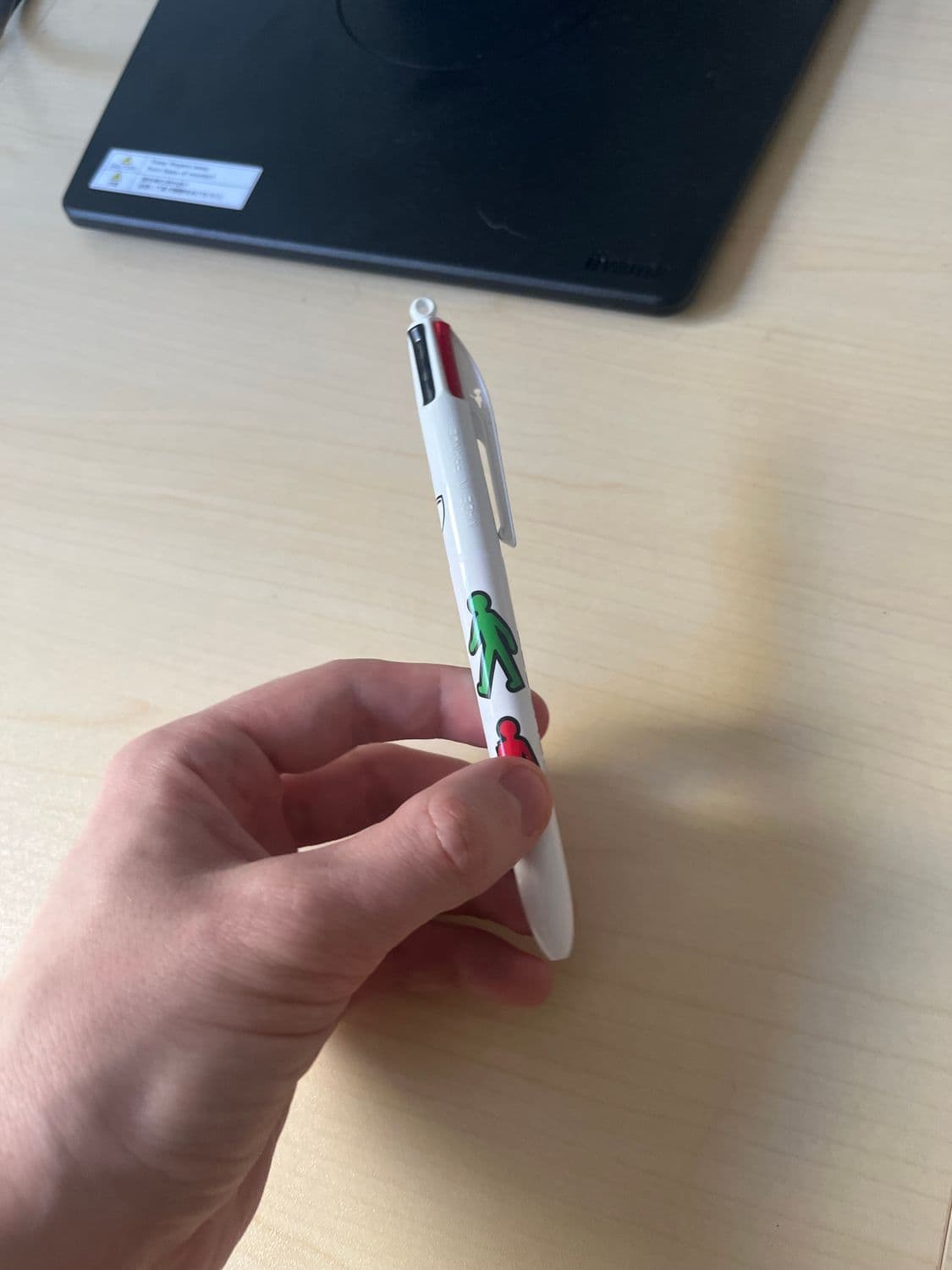 BIC 4-Color Ballpoint Pen - Red, Green, Blue, Black 3