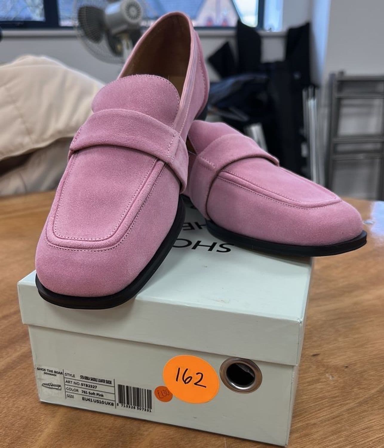 Shoe The Bear Pink Suede Loafers - Size 41 3